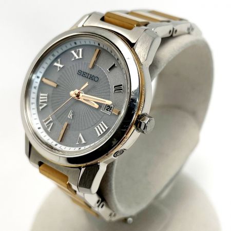 SEIKO セイコー ルキア 1B35-0AN0 レディース シルバー 腕時計 