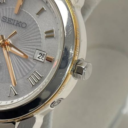  SEIKO セイコー ルキア 1B35-0AN0 レディース シルバー 腕時計 