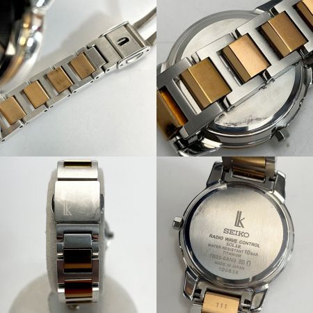  SEIKO セイコー ルキア 1B35-0AN0 レディース シルバー 腕時計 