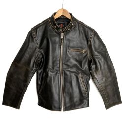 ☆☆ RBC レザージャケット サイズ L メンズ ダークブラウン Cランク