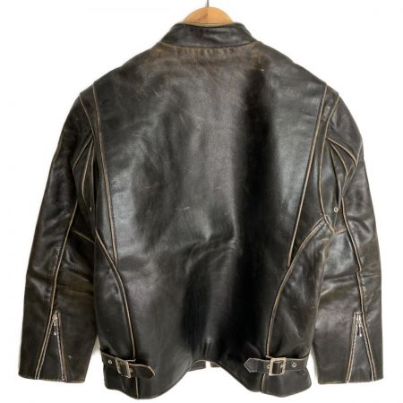  RBC レザージャケット サイズ L メンズ ダークブラウン