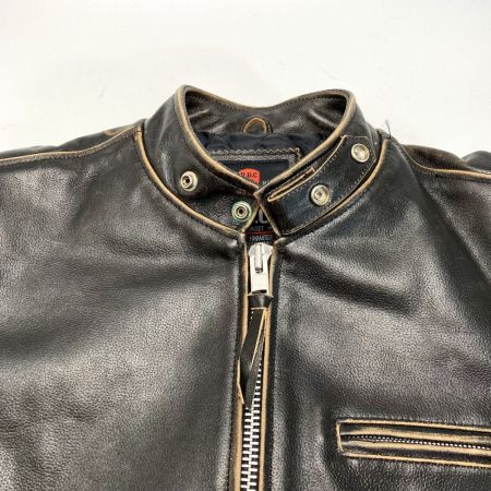  RBC レザージャケット サイズ L メンズ ダークブラウン