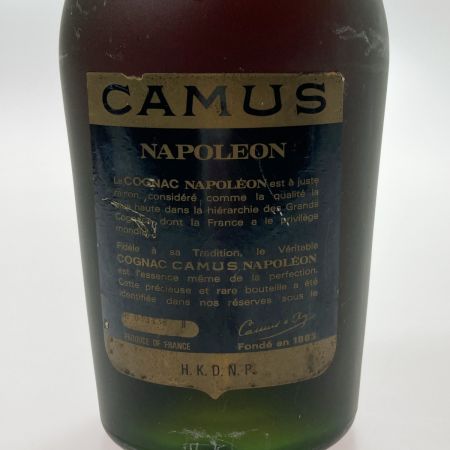  CAMUS カミュ ナポレオン 700ml 40度 コニャック ブランデー 古酒 砲台付き NAPOLEON 未開栓