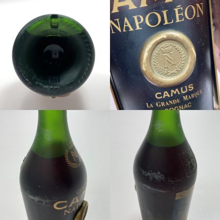 CAMUS カミュ ナポレオン 700ml 40度 コニャック ブランデー 古酒 砲台付き NAPOLEON 未開栓