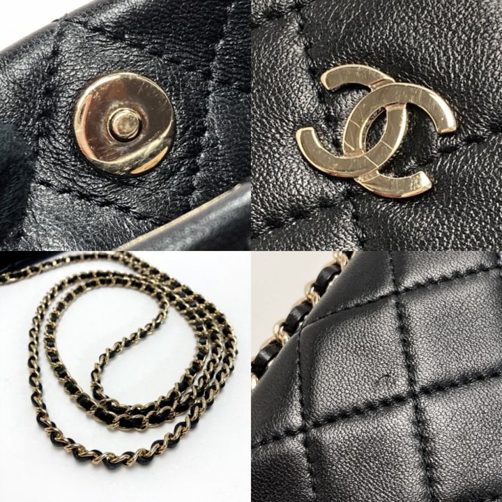 CHANEL シャネル ココマーク マトラッセ チェーン ショルダーバッグ