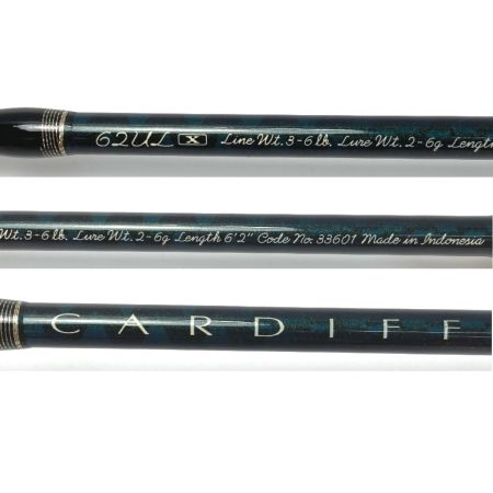 SHIMANO シマノ CARDIFF カーディフ 62UL 33601 ルアーロッド 竿袋付き