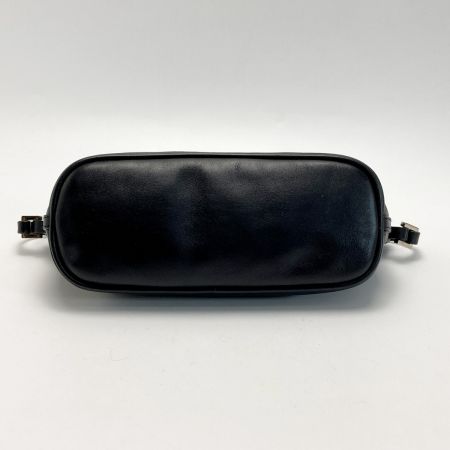  GUCCI グッチ アクセサリーポーチ 039.1103 ブラック レザー ハンドバッグ