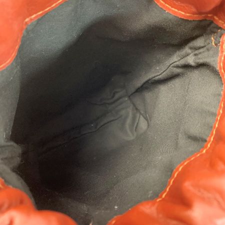  Somes Saddle ソメスサドル 巾着ポーチ  ブラウン レザー