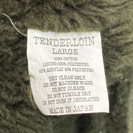  TENDERLOIN テンダーロイン ジャケット サイズ L メンズ 15AW T-COACH JKT PIQUE オリーブ