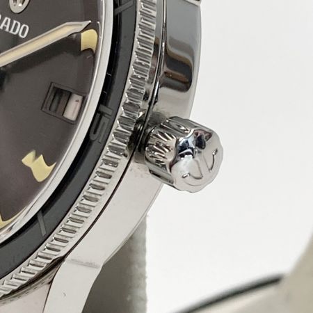  RADO ラドー キャプテンクック デイト 763.0505.3 ブラウン 自動巻き メンズ 腕時計 箱・取説有