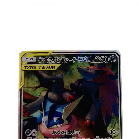   ポケモン トレカ ポケカ ゲッコウガ＆ゾロアーク GX 059/055 SR