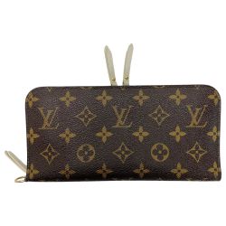 ☆☆ LOUIS VUITTON ルイヴィトン モノグラム ポルトフォイユ・アンソリット M66563 財布 長財布 Cランク