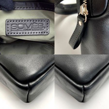  Somes Saddle ソメスサドル キャバレッティ ショルダーバッグ CI-03 ブラック レザー 布袋有