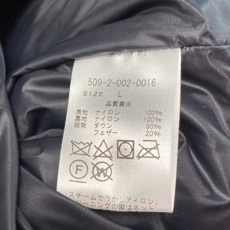  CALM AND RIDE ダウンジャケット 5D9-2-002-0016 ブラック サイズ L メンズ