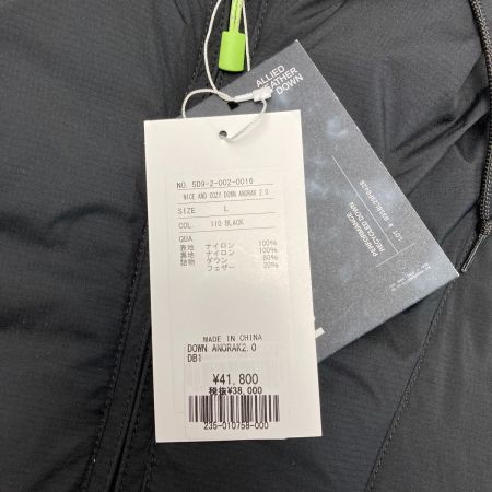  CALM AND RIDE ダウンジャケット 5D9-2-002-0016 ブラック サイズ L メンズ