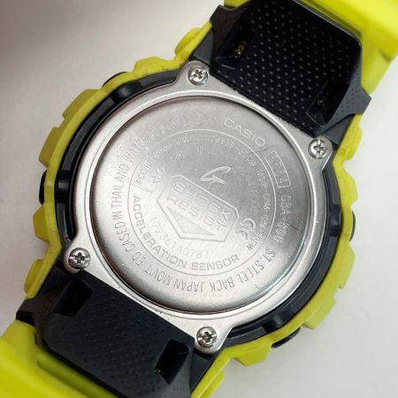 CASIO カシオ CASIO G-SHOCK クォーツ イエロー GBA-800-9AJF メンズ 腕時計