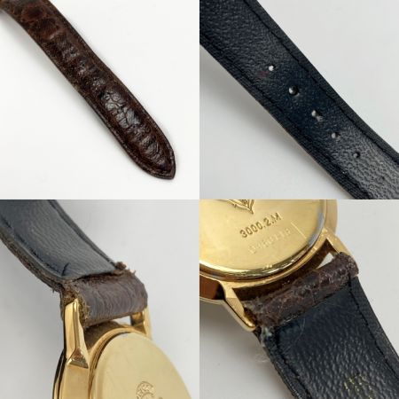  GUCCI グッチ GP 3000.2.M ゴールド クォーツ メンズ 腕時計