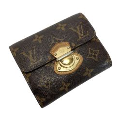 ☆☆ LOUIS VUITTON ルイヴィトン モノグラム ポルトフォイユ ジョイ M60211 3つ折り財布 イニシャル入り Cランク