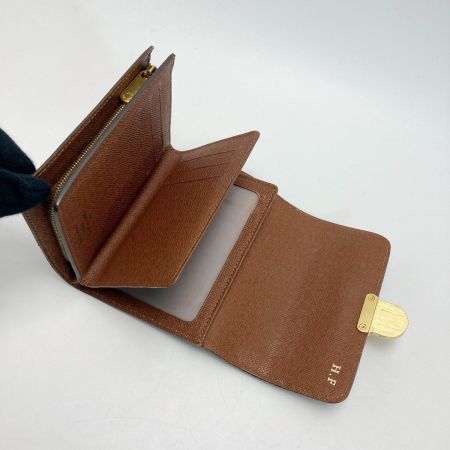  LOUIS VUITTON ルイヴィトン モノグラム ポルトフォイユ ジョイ M60211 3つ折り財布 イニシャル入り