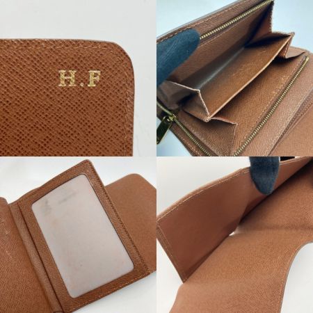  LOUIS VUITTON ルイヴィトン モノグラム ポルトフォイユ ジョイ M60211 3つ折り財布 イニシャル入り