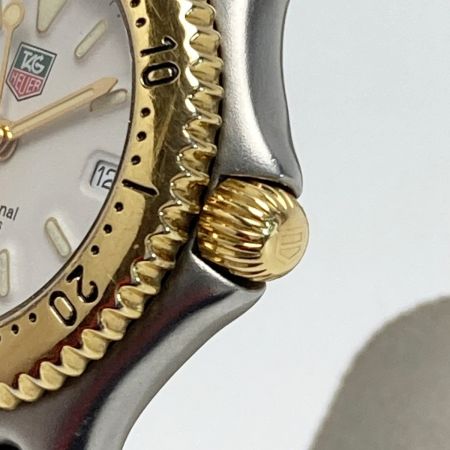  TAG HEUER タグホイヤー セルシリーズ プロフェッショナル 200M S95.815 アイボリー クォーツ レディース 腕時計