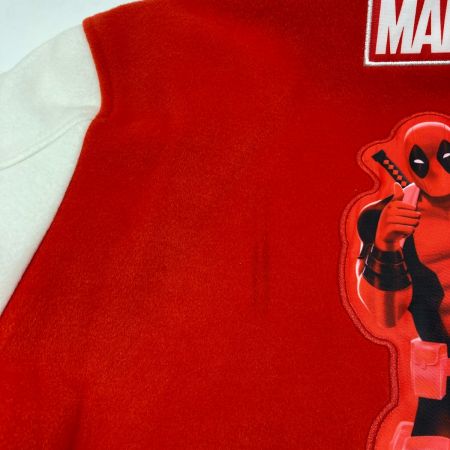  Coca-Cola コカコーラ スタジアムジャケット MARVELコラボ限定  レッドx ホワイト サイズ S