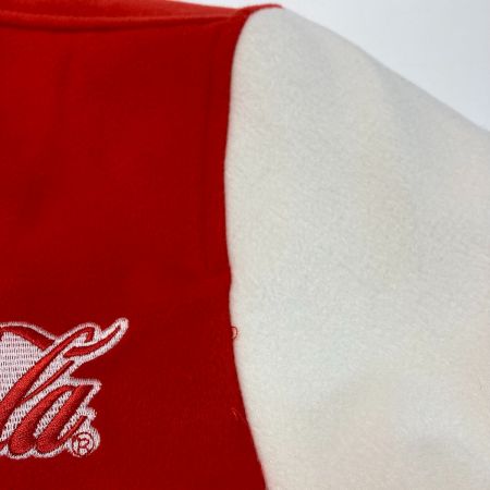  Coca-Cola コカコーラ スタジアムジャケット MARVELコラボ限定  レッドx ホワイト サイズ S