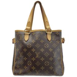 ☆☆ LOUIS VUITTON ルイヴィトン モノグラム バティニョール M51156 トートバック ハンドバッグ Cランク
