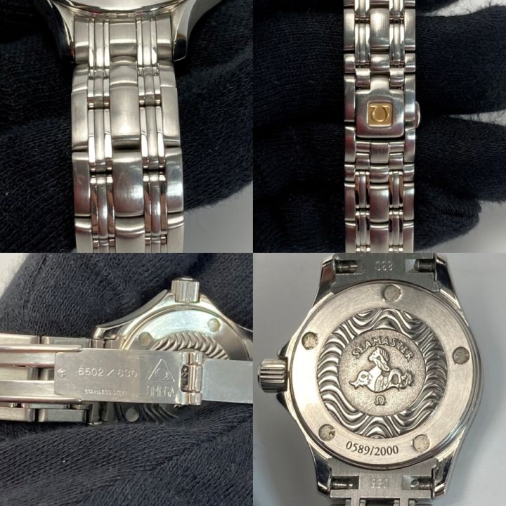 OMEGA オメガ シーマスター120 ジャックマイヨール2001 デイト 2587.80