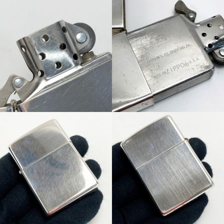 ZIPPO ジッポー ライター 1994年製 スターリングシルバー ケース有 STERLING