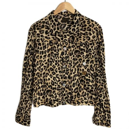  KAPITAL キャピタル シャツジャケット レオパード柄 サイズ 2 メンズ K2304LJ132 イエロー