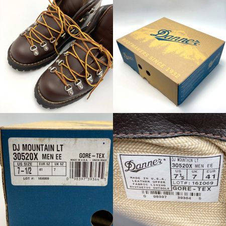  Danner ダナー ブーツ サイズ UK7 US7.5 30520X ダークブラウン メンズ 箱付き
