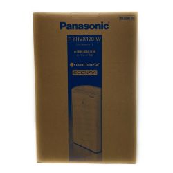 ☆☆ Panasonic パナソニック 衣類乾燥除湿機 ハイブリット式 クリスタルホワイト F-YHVX120-W Nランク