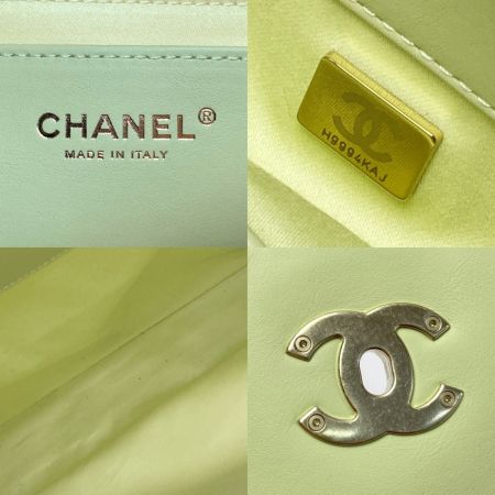  CHANEL シャネル マトラッセ マキシ ホーボーバッグ AS4617 B14999 NS835 ライトグリーン系 ショルダーバッグ