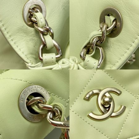  CHANEL シャネル マトラッセ マキシ ホーボーバッグ AS4617 B14999 NS835 ライトグリーン系 ショルダーバッグ