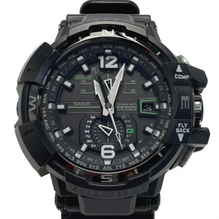  CASIO カシオ G-SHOCK グラビティマスター GW-A1100-1A3JF ブラック 電波ソーラー メンズ 腕時計 箱有