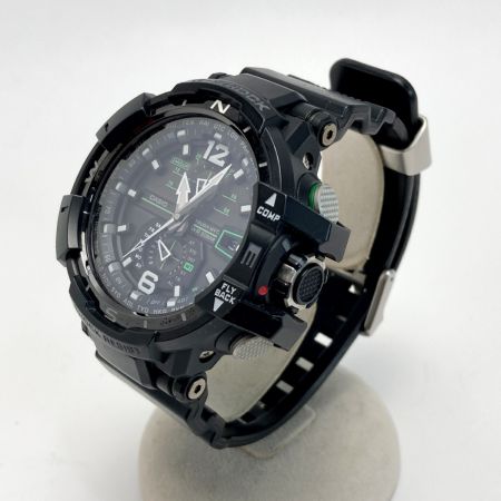  CASIO カシオ G-SHOCK グラビティマスター GW-A1100-1A3JF ブラック 電波ソーラー メンズ 腕時計 箱有