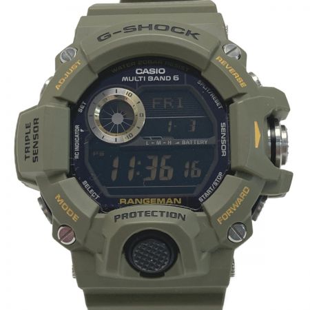  CASIO カシオ G-SHOCK レンジマン GW-9400J-3JF 電波ソーラー メンズ 腕時計 箱有 RANGEMAN