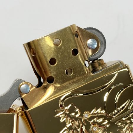  ZIPPO ジッポー ライター 1997年製 春山 龍 限定品 手彫り ドラゴン ケース有