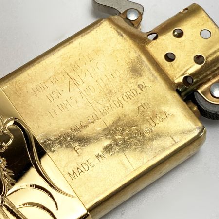  ZIPPO ジッポー ライター 1997年製 春山 龍 限定品 手彫り ドラゴン ケース有