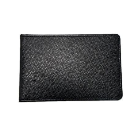 LOUIS VUITTON ルイヴィトン エピ ポルトトレゾール・エテュイ パピエ M63712 ブラック 3つ折り財布 ケース付