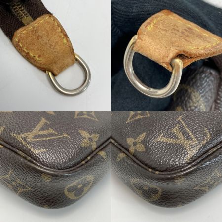  LOUIS VUITTON ルイヴィトン モノグラム ポシェット・アクセソワール M51980 ブラウン アクセサリーポーチ ストラップなし