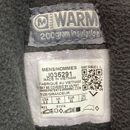  MERRELL メレル THERMO OVERLOOK 2 MID WP ブーツ J035291 ブラウン 26.5cm メンズ