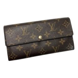 ☆☆ LOUIS VUITTON ルイヴィトン モノグラム ポルトフォイユサラ M61734 2つ折り財布 レザー レディース ゴールド金具 Cランク