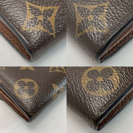  LOUIS VUITTON ルイヴィトン モノグラム ポルトフォイユサラ M61734 2つ折り財布 レザー レディース ゴールド金具