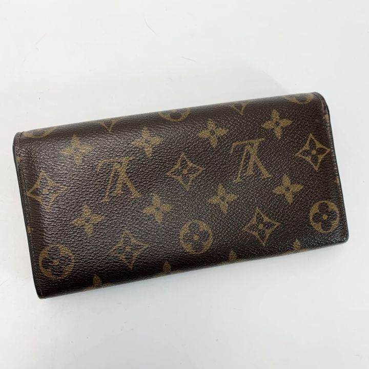 ルイヴィトン ポルトモネクレディ ポルトフォイユサラ モノグラム 財布 質Ba】 LOUIS VUITTON/ルイヴィトン M61734 ポルトモネクレディ