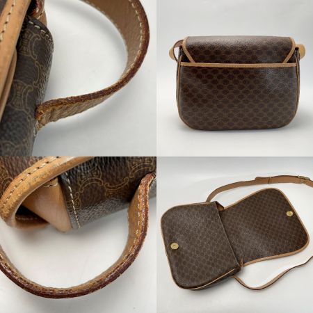  CELINE セリーヌ マカダム ショルダーバッグ  レディース 