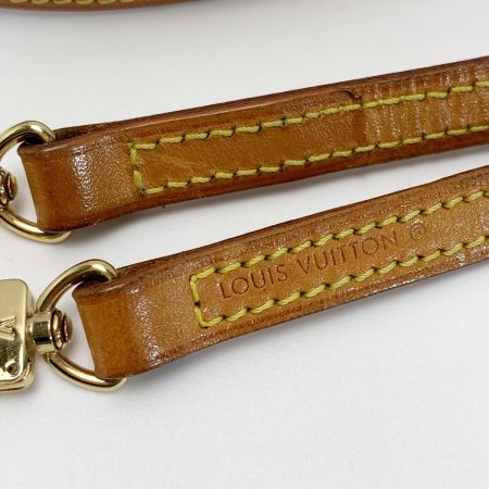  LOUIS VUITTON ルイヴィトン ヌメ革 レザー ベージュ 120cm ショルダーストラップ  バッグ用アクセサリー ゴールド金具