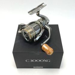☆☆ SHIMANO シマノ 18 ステラ C3000XG 03805 カスタムハンドルノブ スピニングリール 箱付き Bランク