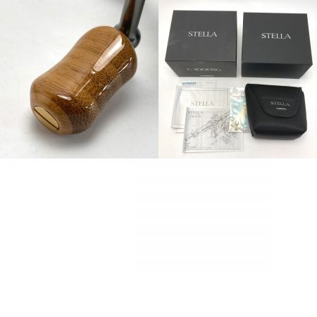  SHIMANO シマノ 18 ステラ C3000XG 03805 カスタムハンドルノブ スピニングリール 箱付き